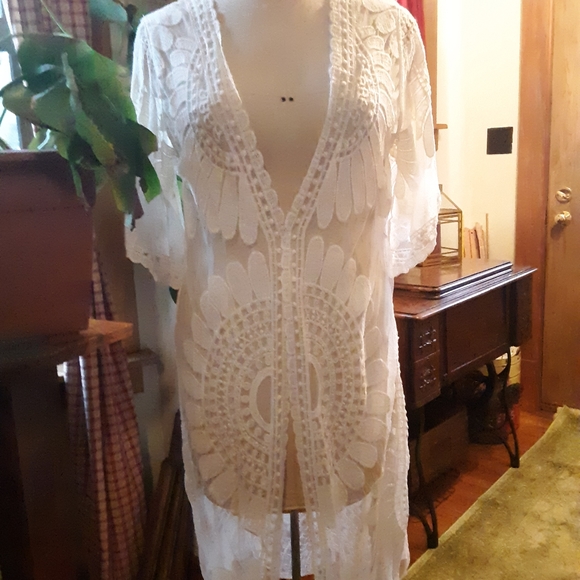 Rebellion Boho Lace Cover-Up - Picture 2 of 8
